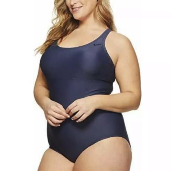 NIKE Racerback Mesh One Piece Swimsuit - Picture 2 of 6